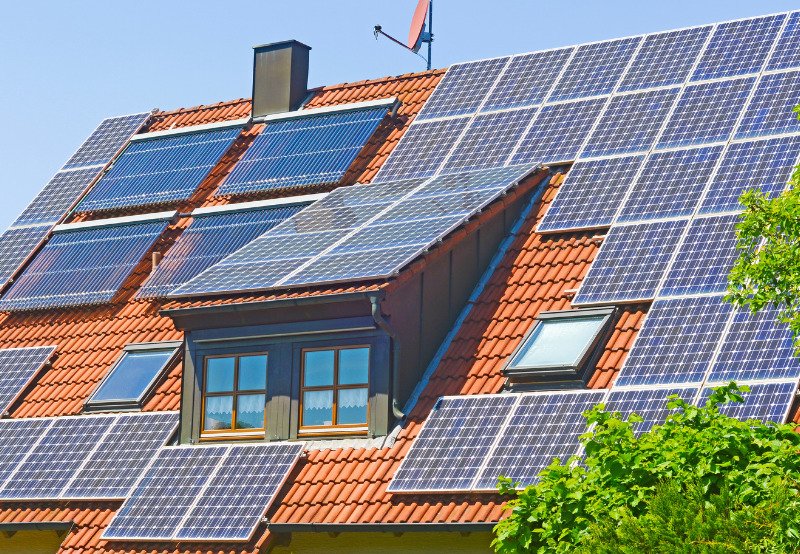 solar rooftop panels